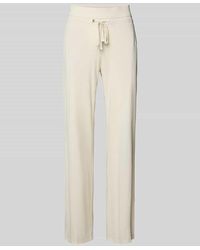 RAFFAELLO ROSSI - Straight Fit Stoffhose mit Strukturmuster Modell 'CANDICE' - Lyst