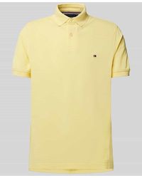 Tommy Hilfiger - Regular Fit Poloshirt aus Baumwoll-Mix - Lyst