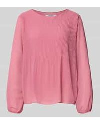 ZABAIONE - Regular Fit Blouse Met Plissévouwen, Model 'Ev44A' - Lyst