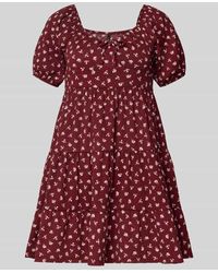 ONLY - A-Linien Freizeitkleid mit kurzem Arm Modell 'HILLARY' - Lyst