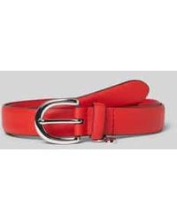 Ralph Lauren - Leren Riem Met Doornsluiting, Model 'Charm' - Lyst