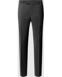 Strellson - Slim Fit Anzughose mit Bügelfalten 'Flex Cross' - Lyst