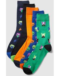 Jack & Jones - Socken mit Allover-Muster im 5er-Pack Modell 'ALIEN' - Lyst