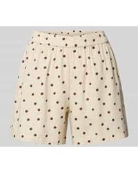 Pieces - Stoffen Shorts - Lyst
