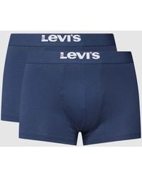 Levi's - Trunks Mit Elastischem Logo-Bund Modell 'Solid Basic Trunk' - Lyst