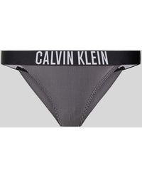 Calvin Klein - Bikini-Hose mit elastischem Label-Bund Modell 'BRAZILIAN' - Lyst