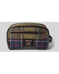Barbour - Kulturbeutel mit Tartan-Muster - Lyst