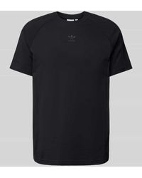 adidas Originals - T-Shirt mit Label-Print - Lyst