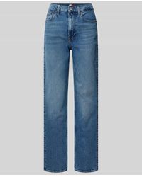 Tommy Hilfiger - Straight Fit Jeans aus Baumwoll-Mix Modell 'LAYLA' - Lyst