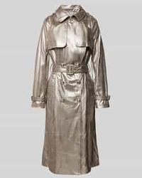 Guess - Trenchcoat Met Tailleriem - Lyst