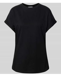 Mango - T-Shirt in unifarbenem Design Modell 'SEVILLA' - Lyst