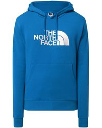The North Face Hoodie mit Logo-Stickerei - Blau