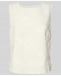 Apricot - Regular Fit Blusentop aus Viskose-Mix mit Leinen-Anteil - Lyst