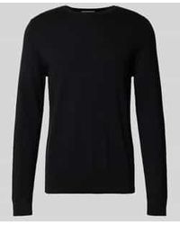 SELECTED - Regular Fit Gebreide Pullover Van Puur Katoen, Model 'Berg' - Lyst