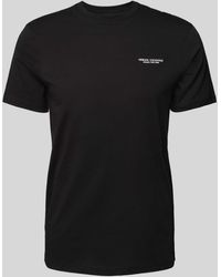 Armani Exchange - T-shirt Met Labelprint - Lyst