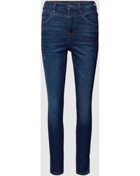 BOSS - Skinny Fit Jeans im Used-Look Modell 'KITT' - Lyst