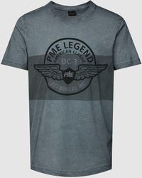 PME LEGEND - T-Shirt mit Logo-Print - Lyst