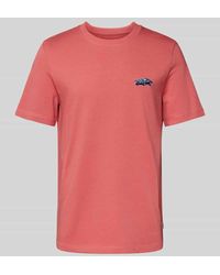 S.oliver - Regular Fit T-Shirt Aus Reiner Baumwolle Mit Ford-Applikation - Lyst
