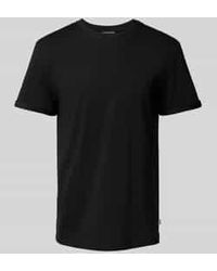 Les Deux - T-shirt Met Ronde Hals - Lyst