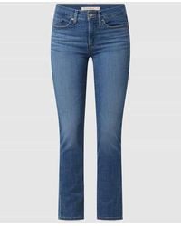 Levi's - Shaping Straight Fit Jeans Mit Stretch-Anteil Modell '314' - Lyst