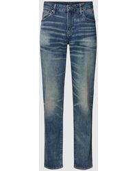 Armani Exchange - Slim Fit Jeans im Used-Look - Lyst