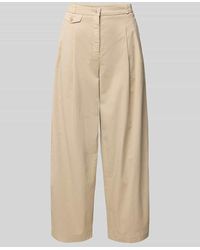 Cambio - Wide Fit Hose mit Bundfalten Modell 'EREN' - Lyst