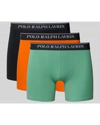 Polo Ralph Lauren - Boxershorts mit elastischem Logo-Bund im 3er-Pack - Lyst