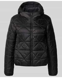 HUGO - Regular Fit Gewatteerd Jack Met Capuchon, Model 'Fandine-1' - Lyst