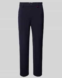 M·a·c - Regular Fit Broek Met Riemlussen - Lyst