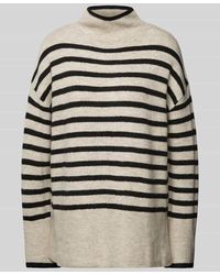 QS - Strickpullover Mit Turtleneck - Lyst