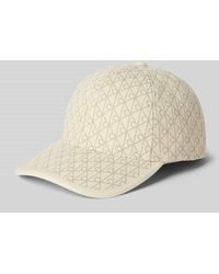 Calvin Klein - Cap mit Logo-Muster und Label-Badge - Lyst