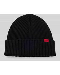 HUGO - Mütze mit Label-Patch Modell 'Xola' - Lyst