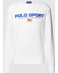 Polo Ralph Lauren - Sweatshirt Met Labelprint - Lyst