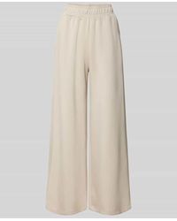 Mbym - Wide Leg Stoffhose mit Eingrifftaschen Modell 'Asaka' - Lyst