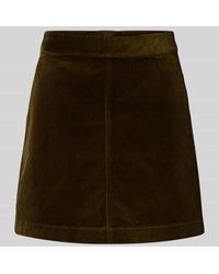 Marc O' Polo - Regular Fit Mini-Rock aus Baumwoll-Mix - Lyst