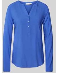 Christian Berg Women - Blouseshirt Met Korte Knoopsluiting - Lyst