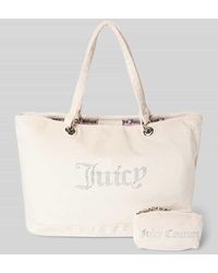 Juicy Couture - Shopper mit Ziersteinbesatz Modell 'KIMBERLY' - Lyst