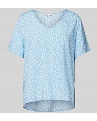 ONLY - Blusenshirt mit V-Ausschnitt Modell 'SUSAN' - Lyst