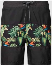 Rip Curl - Badehose mit floralem Muster - Lyst
