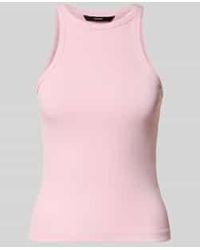 Vero Moda - Regular Fit Tanktop Van Katoenmix - Lyst