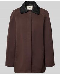 STAUD - Trenchcoat mit Umlegekragen und verdeckter Knopfleiste - Lyst