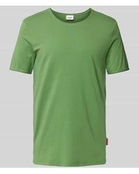 Joop! - T-Shirt mit geripptem Rundhalsausschnitt Modell 'Cesare' - Lyst