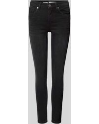 Mango - Skinny Fit Jeans im 5-Pocket-Design Modell 'PUSHUP' - Lyst