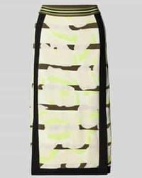 Marc Cain - Midirok Met Viscose En Elastische Band - Lyst