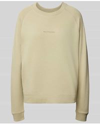 Marc O' Polo - Oversized Sweatshirt mit Label-Print - Lyst