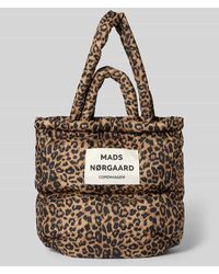 Mads Nørgaard - Tote Bag mit Logo-Patch Modell 'Pillow' - Lyst