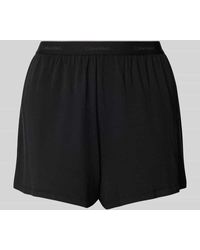 Calvin Klein - Relaxed Fit Pyjama-Shorts mit elastischem Bund - Lyst