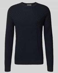 Only & Sons - Gebreide Pullover Met Structuurmotief - Lyst
