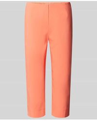 SteHmann - Caprihose in unifarbenem Design Modell 'INA' - Lyst