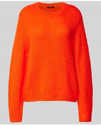 Ouí - Strickpullover Mit Gerippten Abschlüssen - Lyst